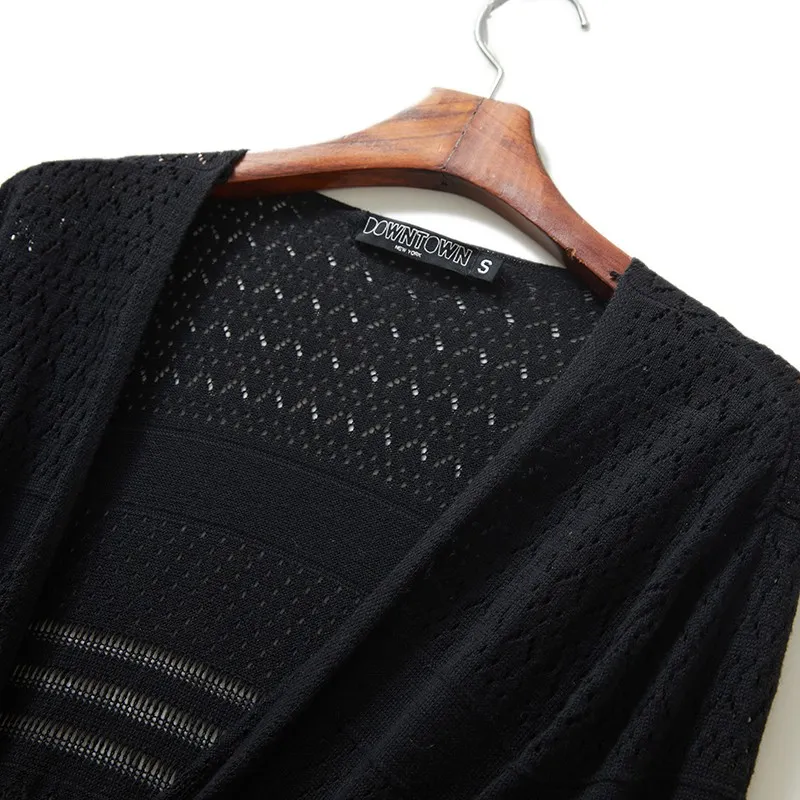 black fitted sweater dress-2