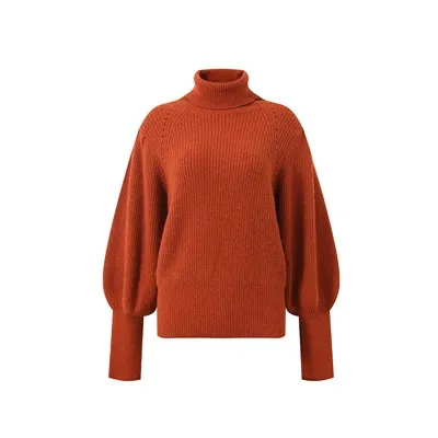 Sweater Kasmir Lengan Belon